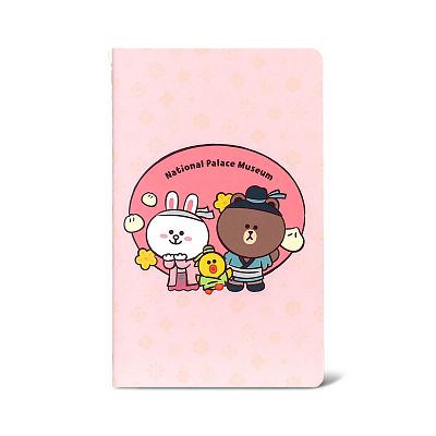 Product info: NPM | LINE FRIENDS  穿越故宮 64K手心筆記 (宋)